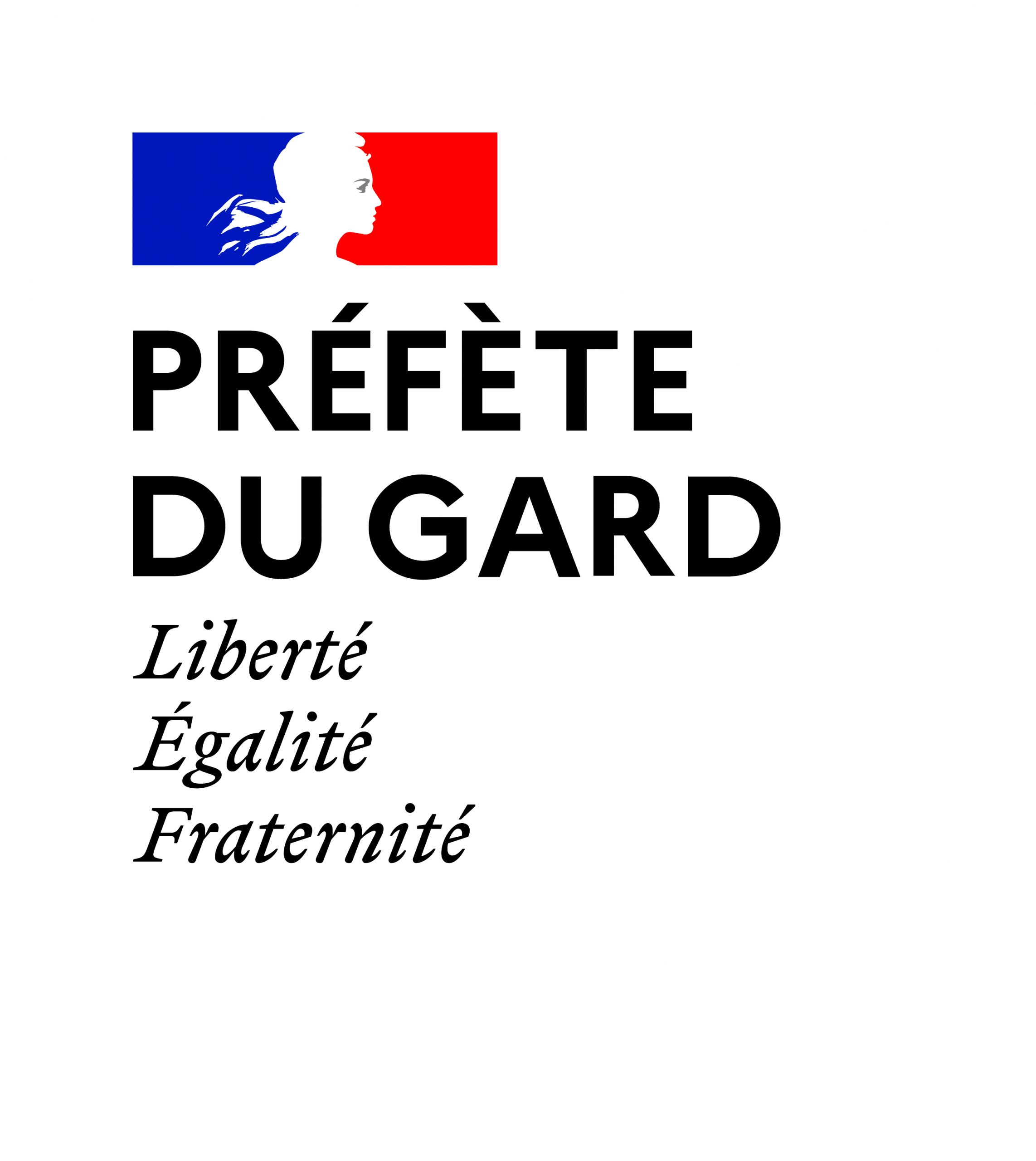 Logo préfète du Gard - partenaire de l'association airelle