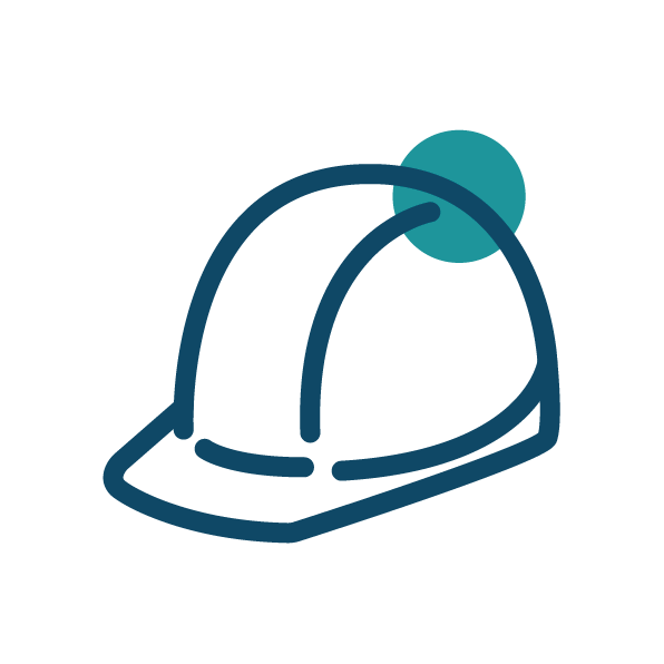 Casque de chantier - airelle